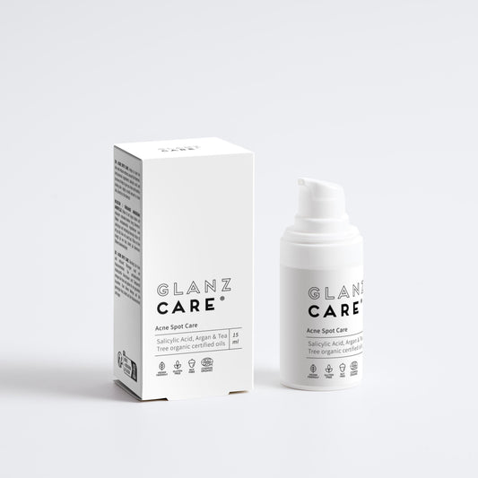 Acne Spot Care en botella de 30 ml para tratamiento localizado de acné con acido salicilico.