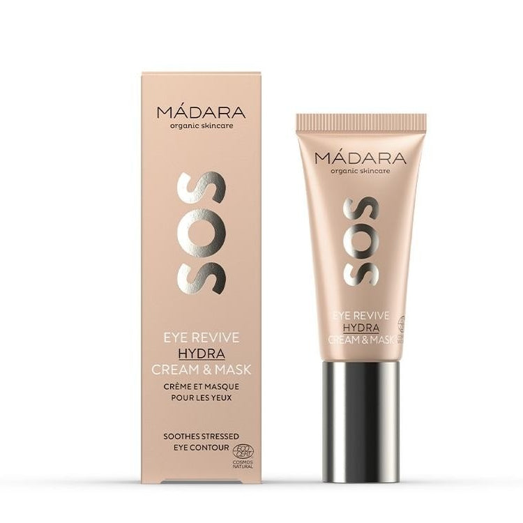 Contorno de Ojos y Mascarilla SOS para Hidratación y Efecto Antiedad