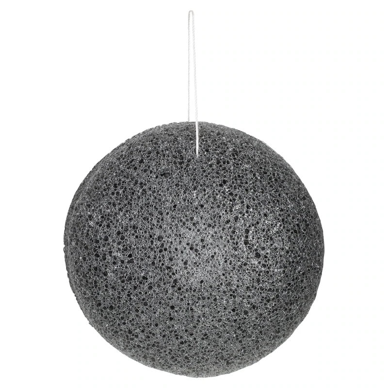 Detalle de Esponja de Konjac con Carbón de Bambú Natural y Biodegradable