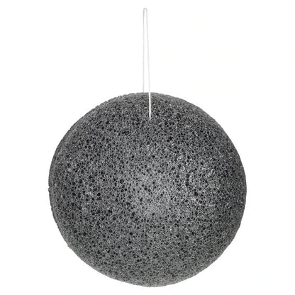 Detalle de Esponja de Konjac con Carbón de Bambú Natural y Biodegradable