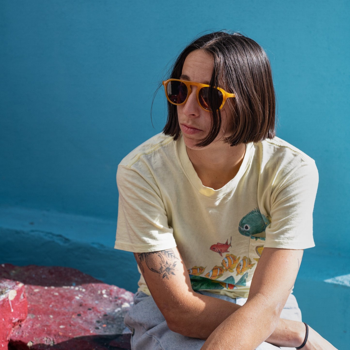 Lentes de Sol CHPO Mostaza - Protección UV400 - Estilo Hudson - Unisex