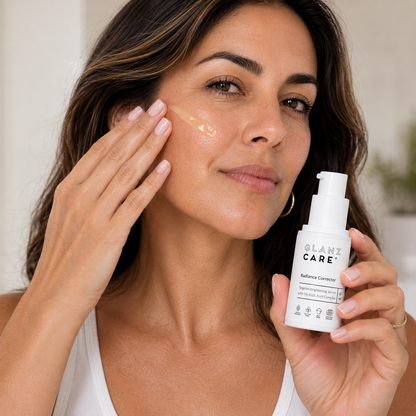 Textura del Radiance Corrector de Glanz Care, sérum ligero despigmentante con ácido kójico para manchas oscuras en Costa Rica