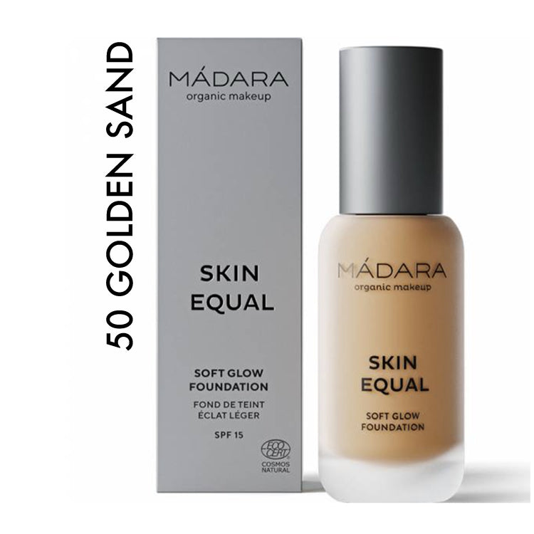 SKIN EQUAL Organic Foundation con SPF15 GOLDEN SAND 50
