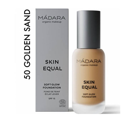 SKIN EQUAL Organic Foundation con SPF15 GOLDEN SAND 50